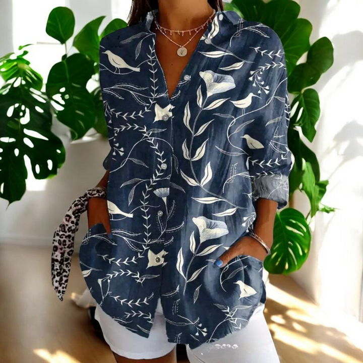 Darlene | Stylish Floral Blouse