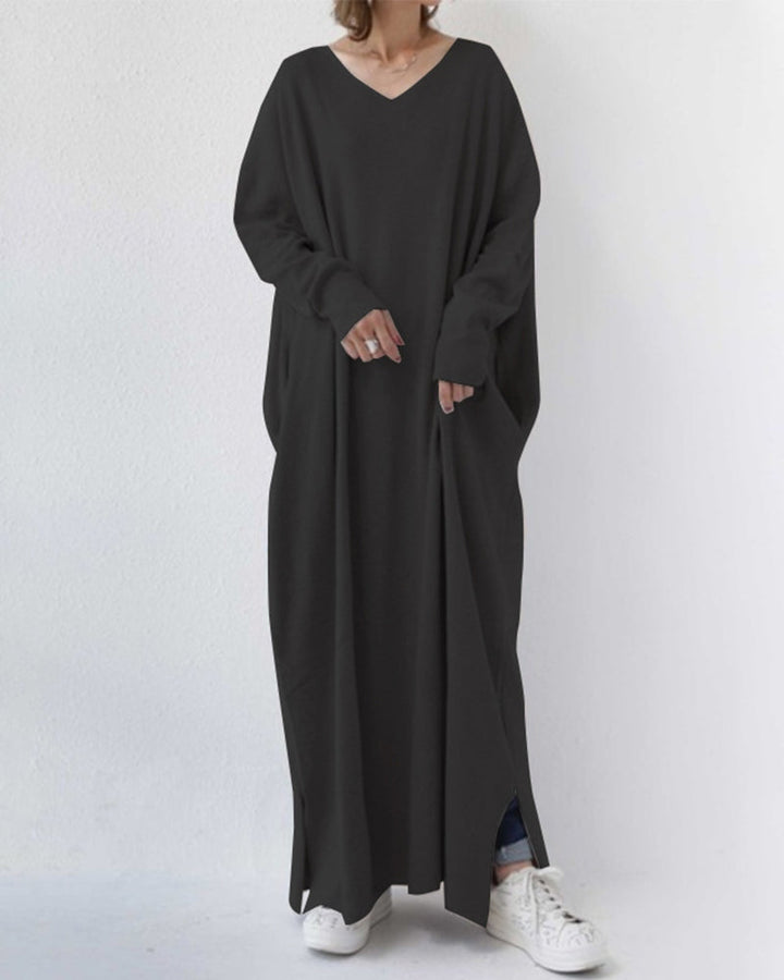 Myrtel | Elegant Casual V-Neck Dress
