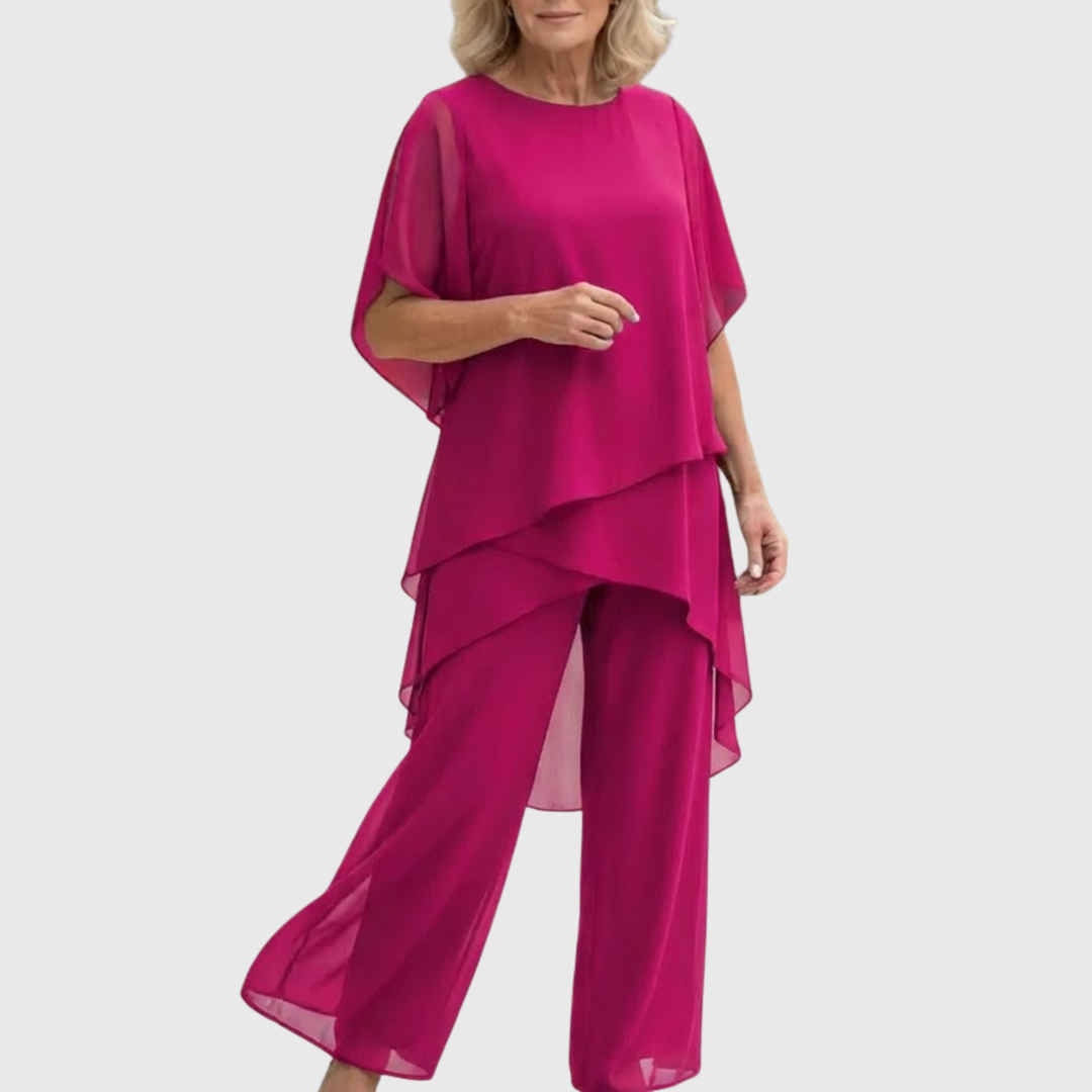 Chiara | Elegant Layered Two-Piece Set