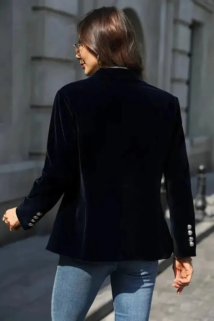 Romina | Velvet Luxe Statement Blazer