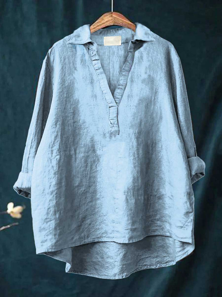 Andréa | Elegant Natural Blouse