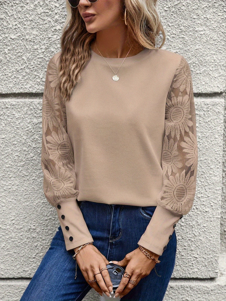 Orla | Lace Crew Neck