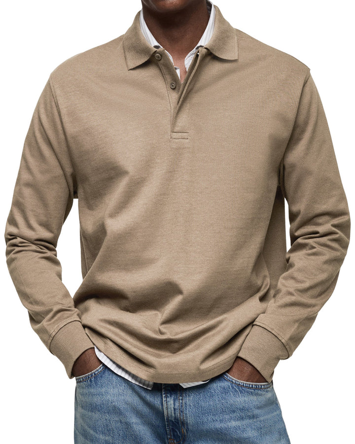 Henry | Casual Long Sleeve Polo