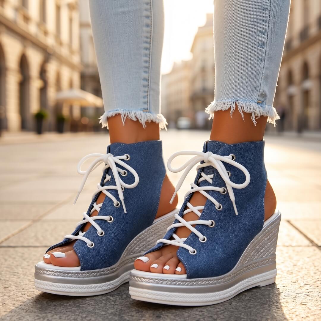 Clara Wedge Sandals