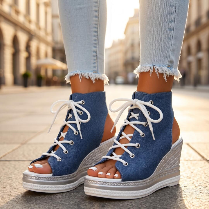 Clara Wedge Sandals