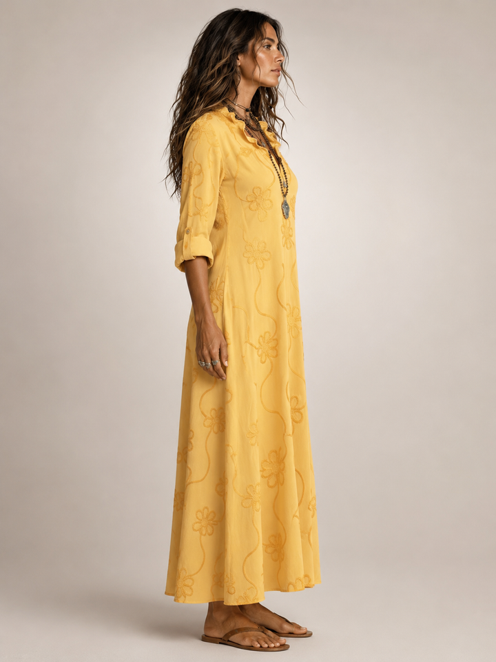 Merle | Tummy-Hiding Floral Summer Dress