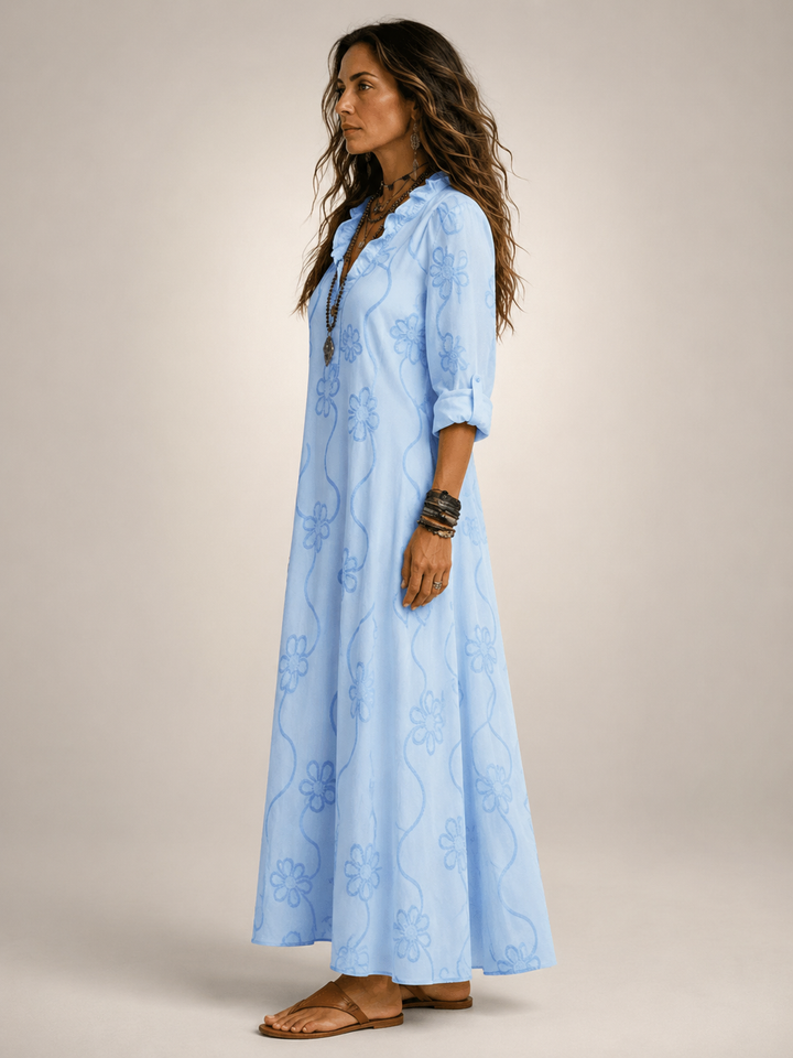 Merle | Tummy-Hiding Floral Summer Dress