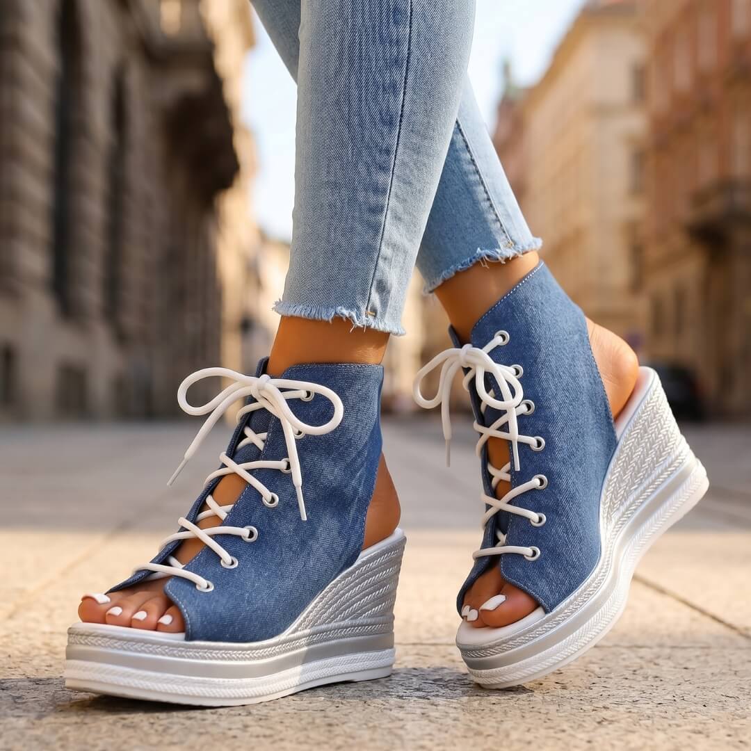Clara Wedge Sandals