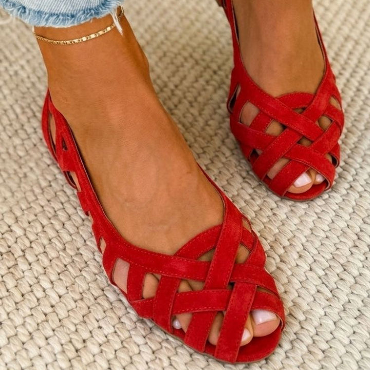 Colorful Comfortable Caterina Braided Sandals