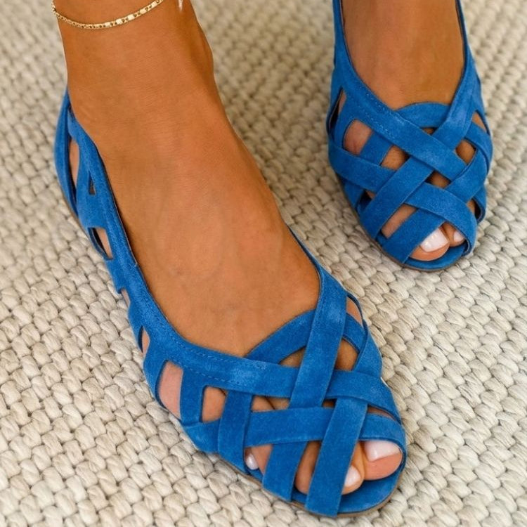 Colorful Comfortable Caterina Braided Sandals
