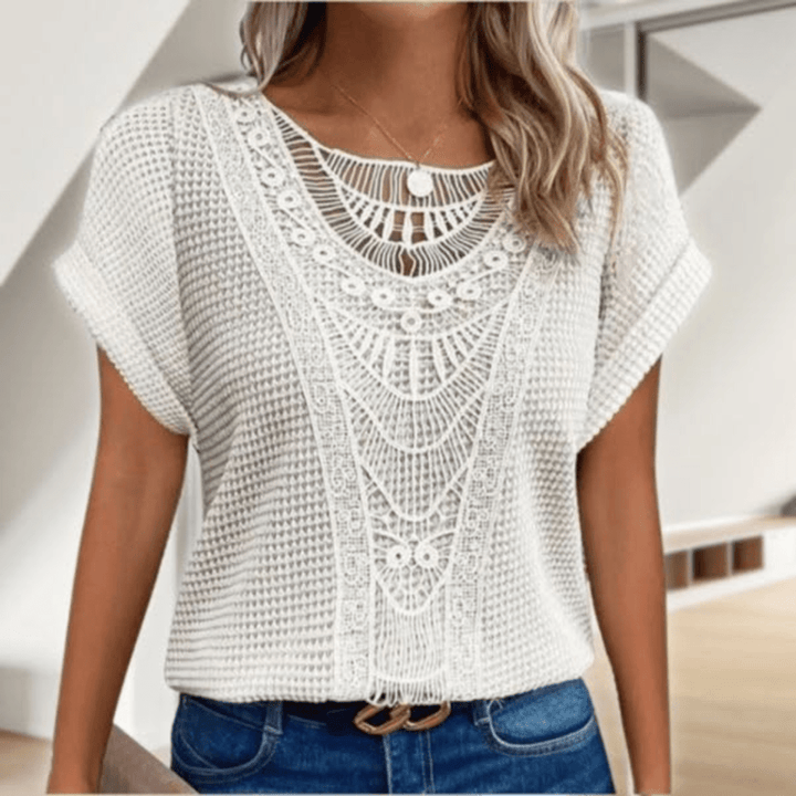 Anya | Elegant Ibiza-Style Blouse