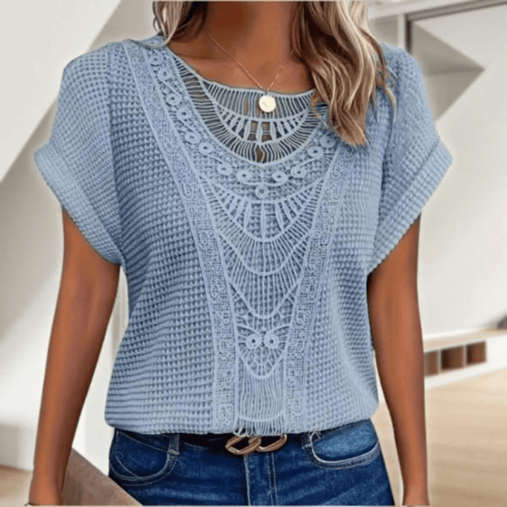 Anya | Elegant Ibiza-Style Blouse