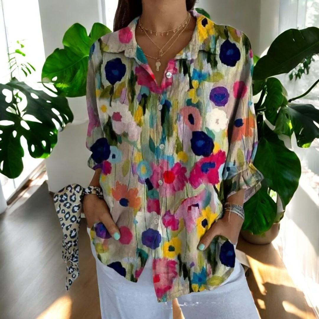 Darlene | Stylish Floral Blouse