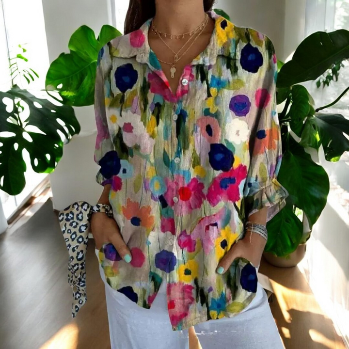 Darlene | Stylish Floral Blouse