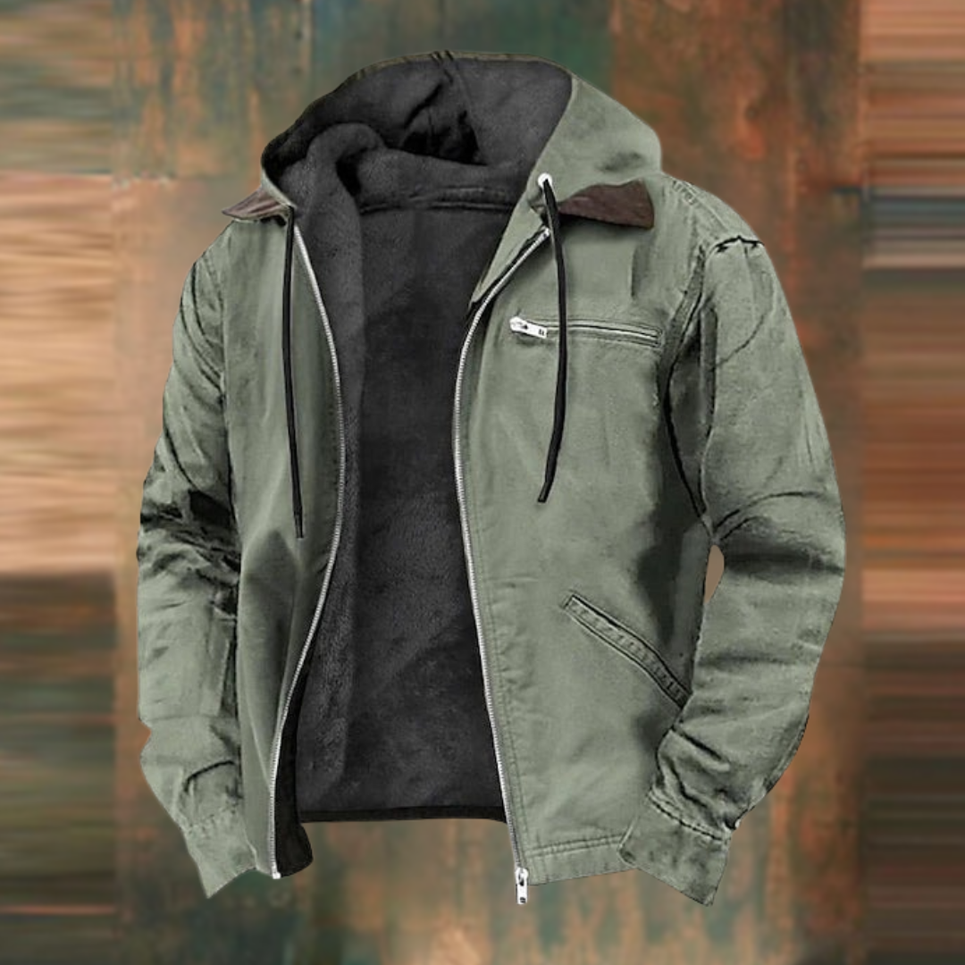 Derick™ | Casual Padded Warm Hooded Jacket
