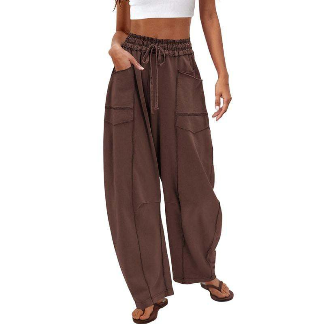 Trina | Comfy Baggy Leg Lounge Trousers