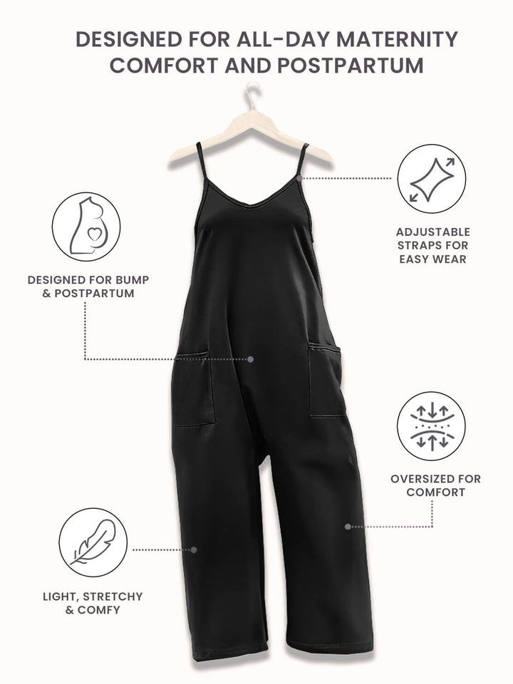 Oversized Jumpsuit | Maternity & Postpartum