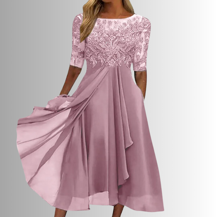 Amber | Elegant Lace Dress