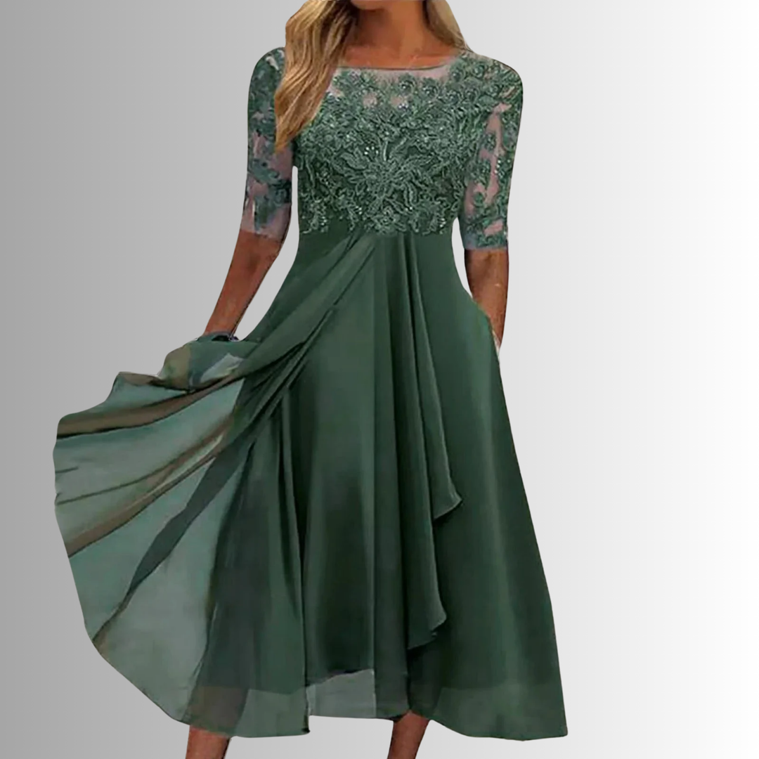 Amber | Elegant Lace Dress