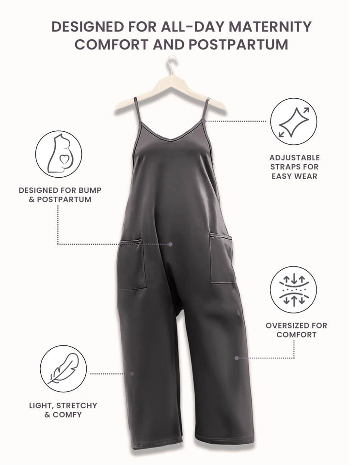 Oversized Jumpsuit | Maternity & Postpartum