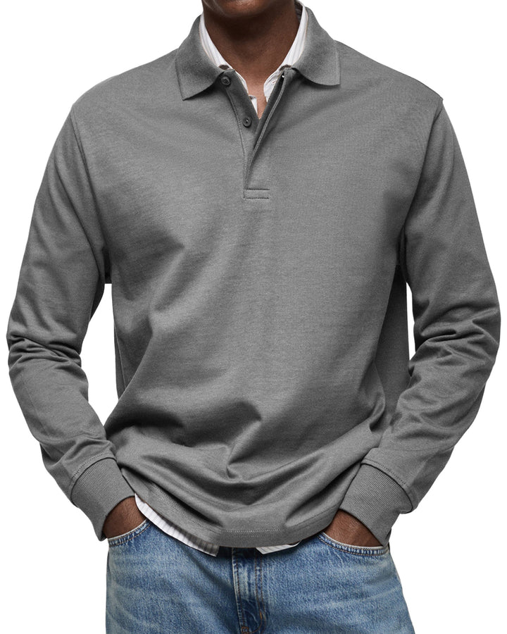 Henry | Casual Long Sleeve Polo