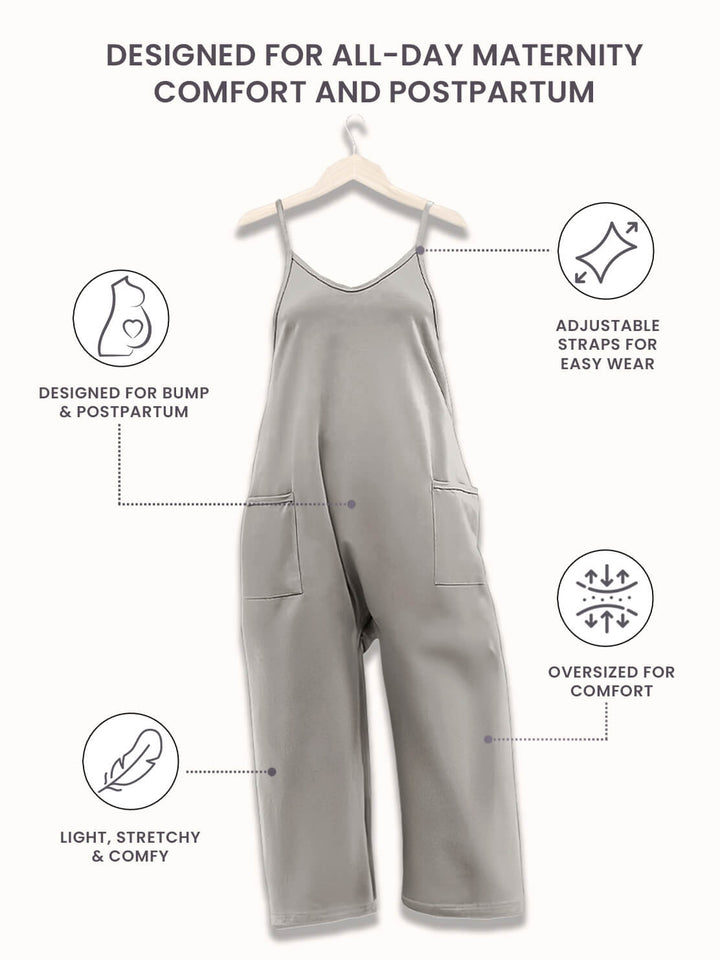 Oversized Jumpsuit | Maternity & Postpartum