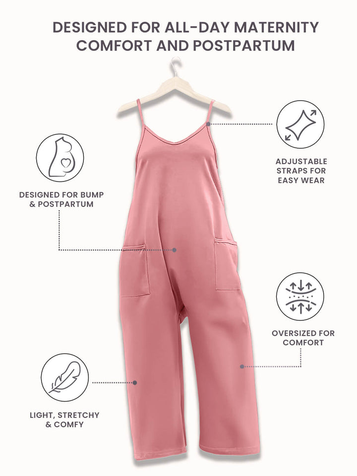 Oversized Jumpsuit | Maternity & Postpartum