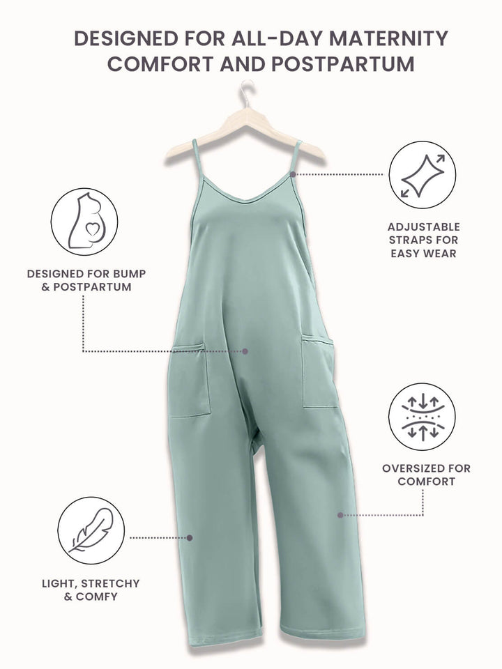 Oversized Jumpsuit | Maternity & Postpartum