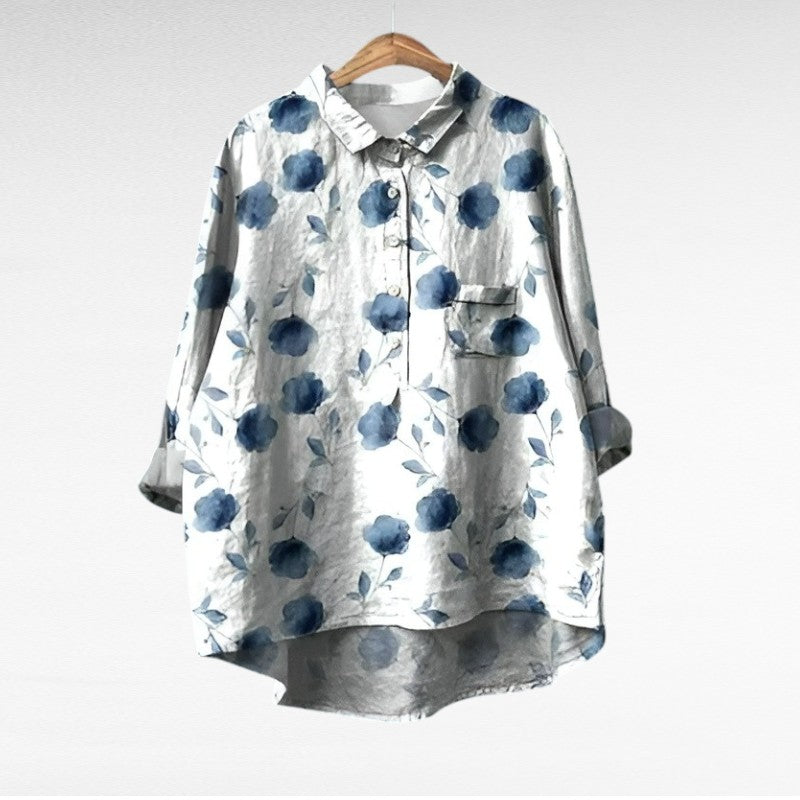Solène | Chic Floral Top