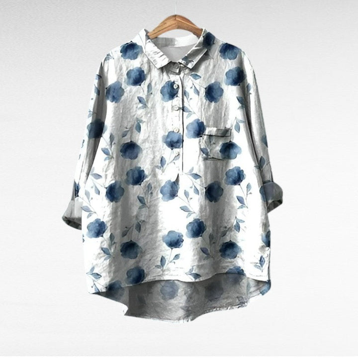 Solène | Chic Floral Top