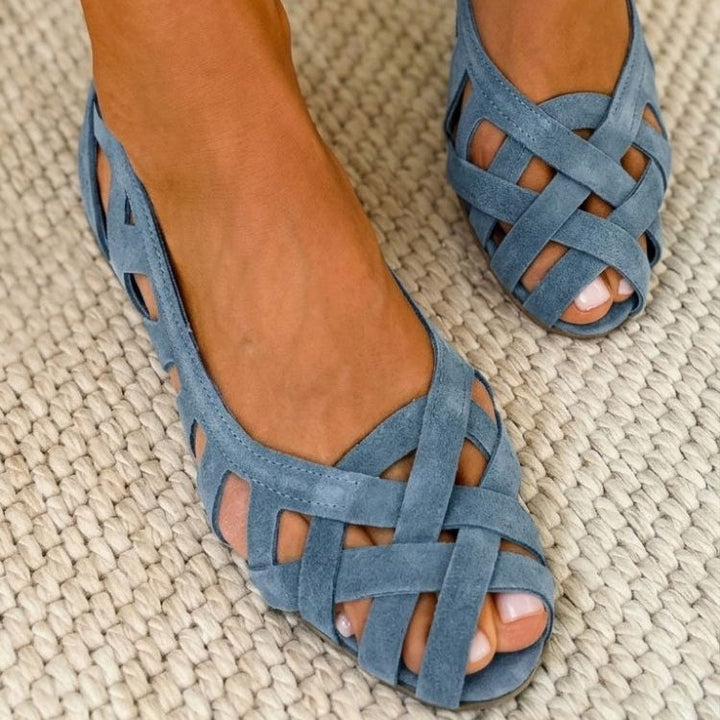 Colorful Comfortable Caterina Braided Sandals