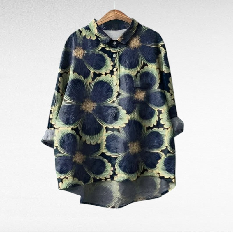 Solène | Chic Floral Top