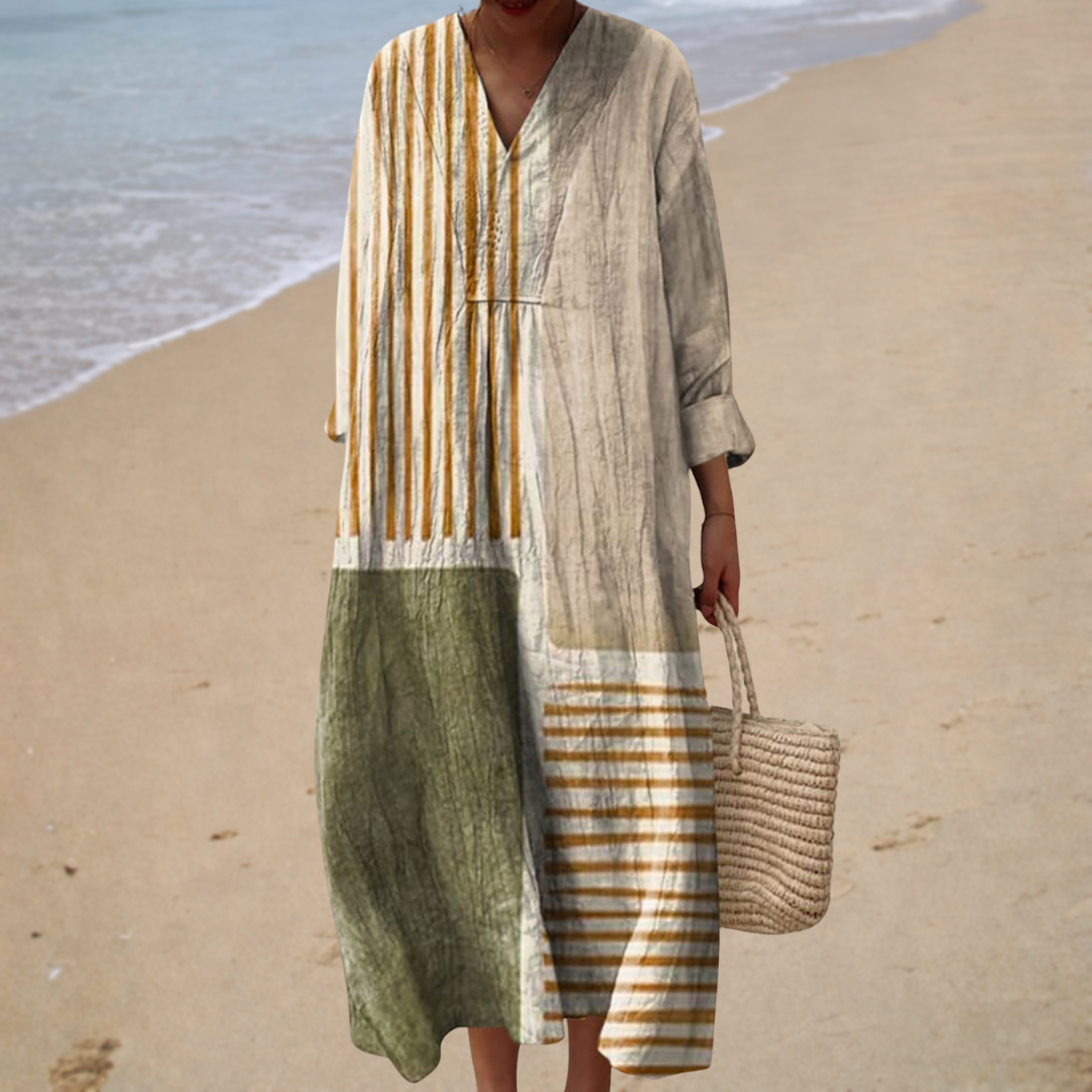 Summer Printed Dress that Highlights
