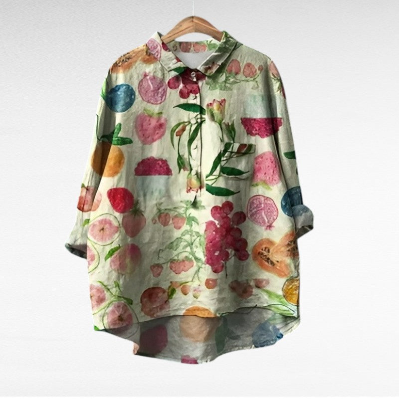 Solène | Chic Floral Top