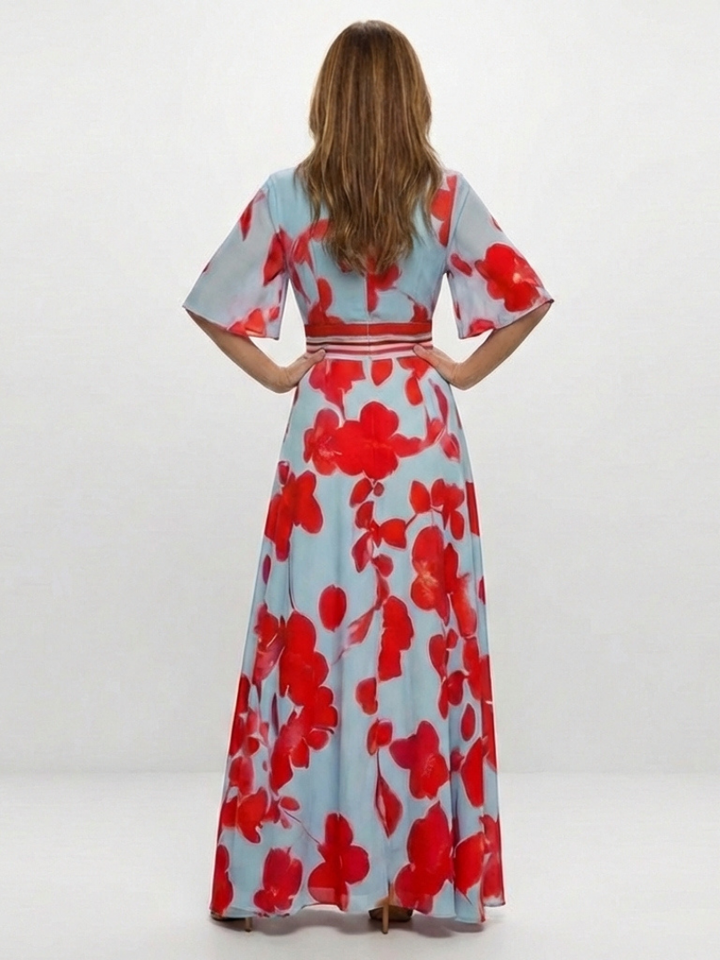 Isabell | Maxi Dress with V-Neck