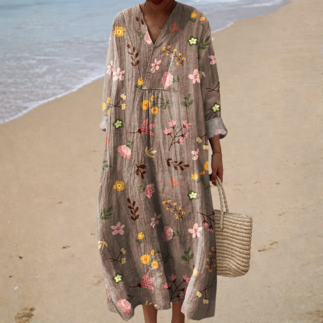 Summer Printed Dress that Highlights
