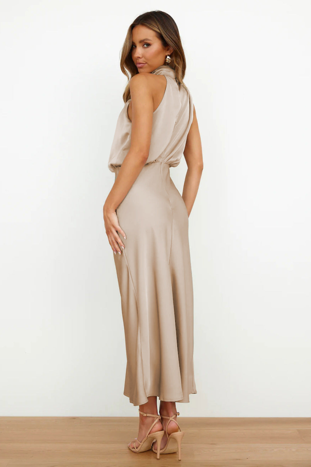 Alma | Halter Neck Dress