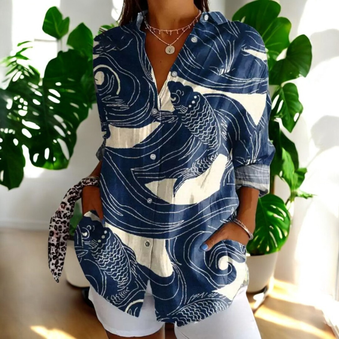 Darlene | Stylish Floral Blouse