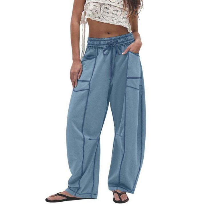 Trina | Comfy Baggy Leg Lounge Trousers