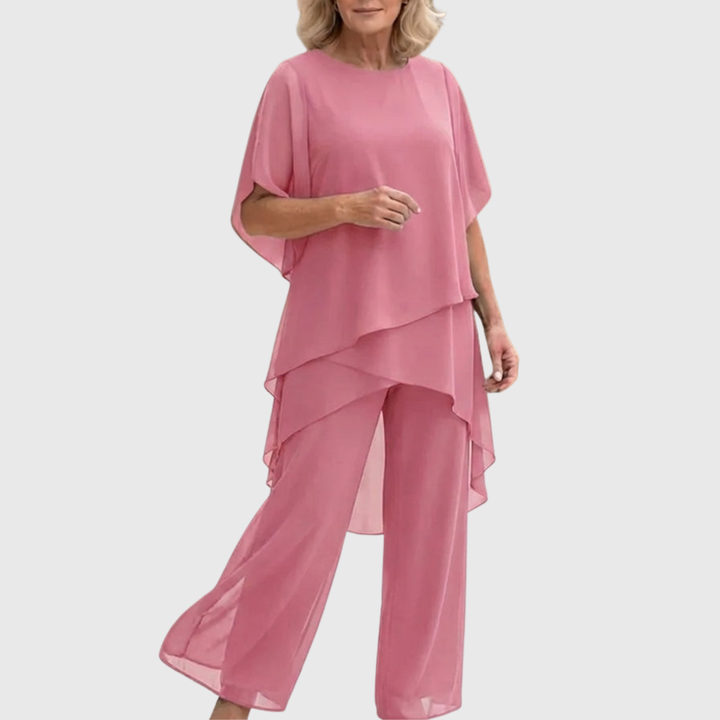 Chiara | Elegant Layered Two-Piece Set