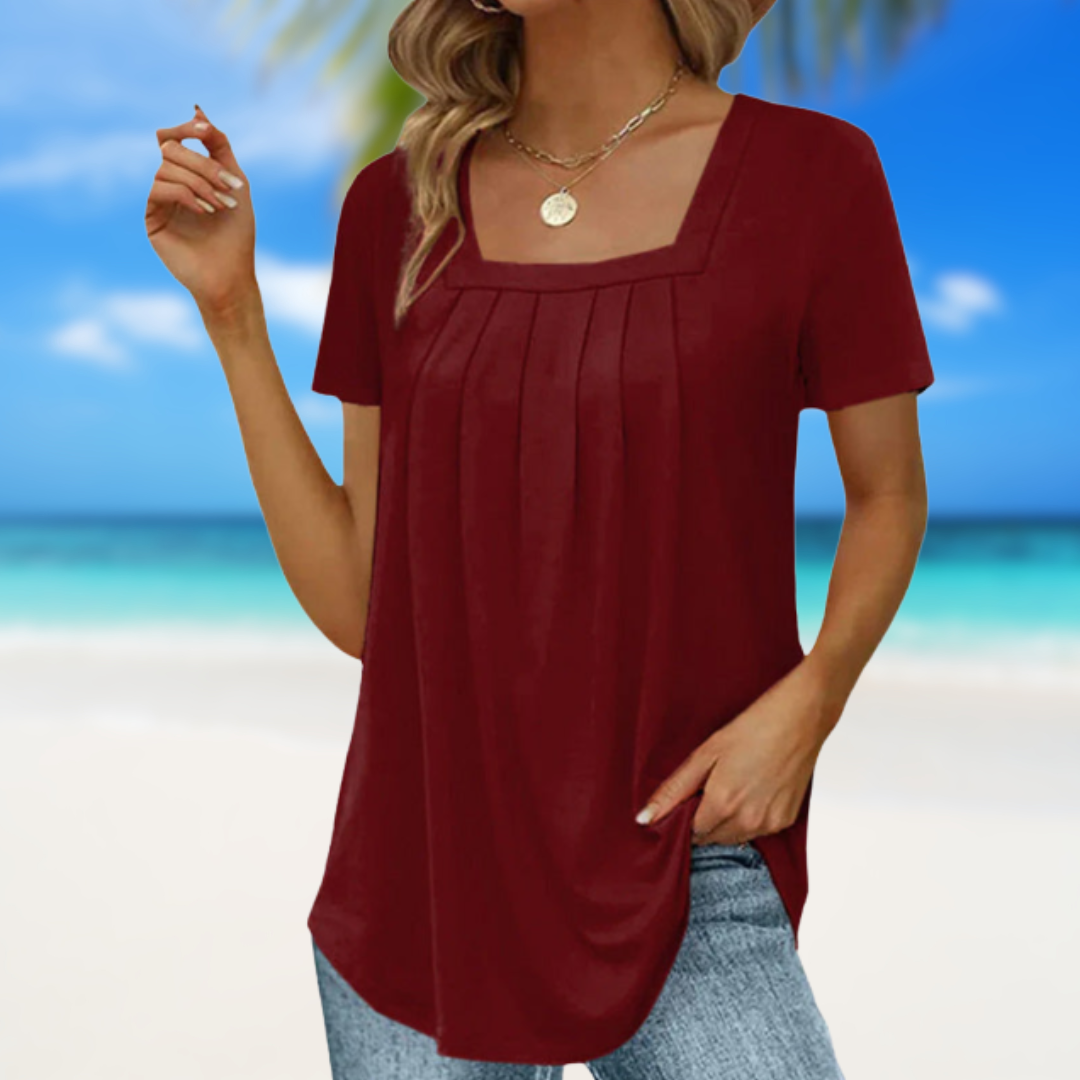 Lara | Classic Summer Blouse