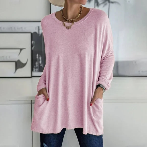 Marie | Relaxed Long Sleeve Top