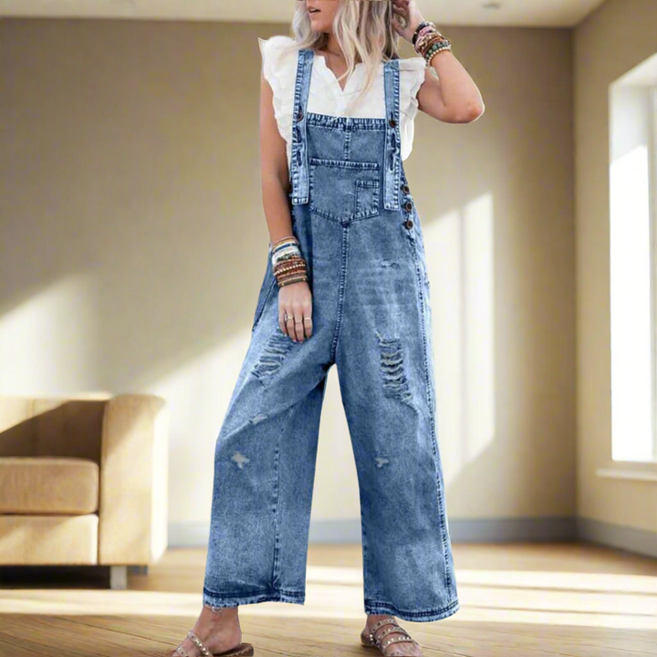 Shabby | Vintage Wash Adjustable Jumpsuit