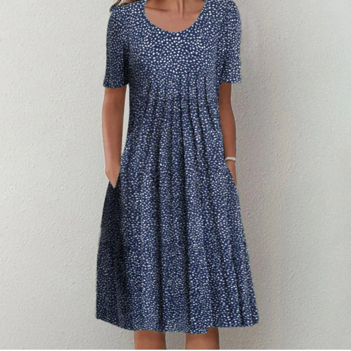 Samantha | Elegant Layered Tummy-Coverage Dress