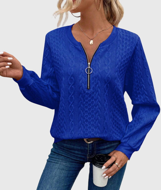 Arianna | Sweater with Zipper