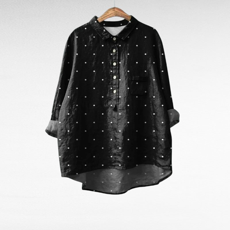 Zoé | Chic Polka Dot Blouse