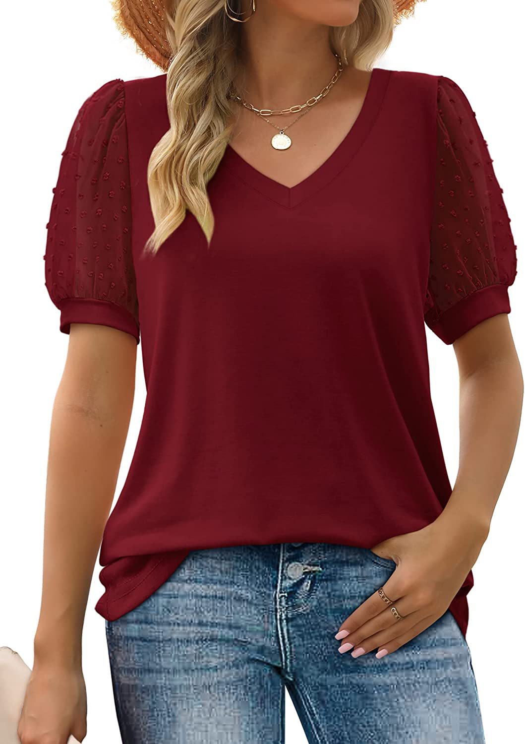 Adrienne | V-Neck Everyday Top