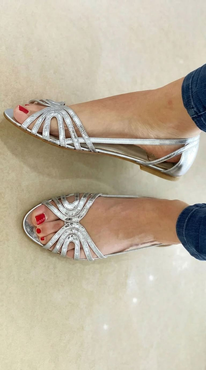 Golden Sandals Eleonora Summer Light