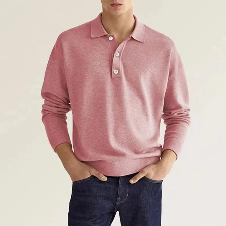 Kayden™ | Long Sleeve Polo Shirt