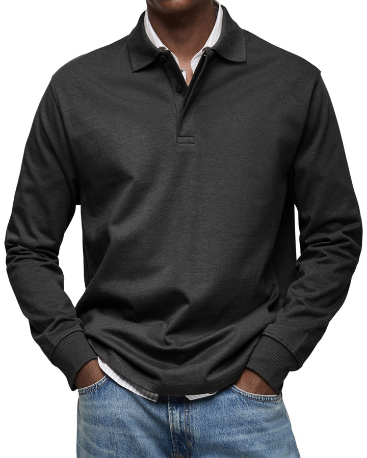 Henry | Casual Long Sleeve Polo